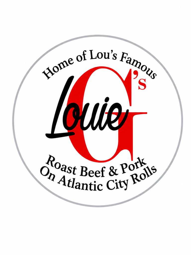 Louie G's Roast Beef logo